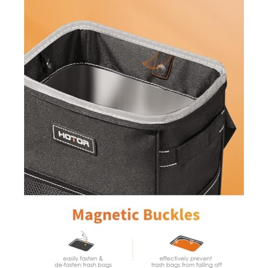 Car Trash Can with Lid and Sto - Waterproof Car Trash Can With Lid ulasan dan harga
