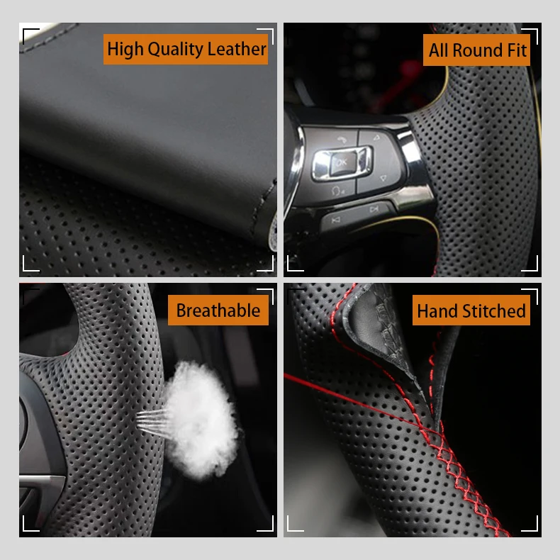 Car Steering Wheel Cover For J - Car Steering Wheel Cover Anti Slip Breathable ulasan dan harga