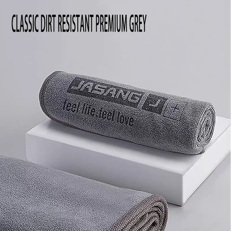 Thickened Double Layer Microfi - Microfiber Car Drying Towel Super Absorbent ulasan dan harga