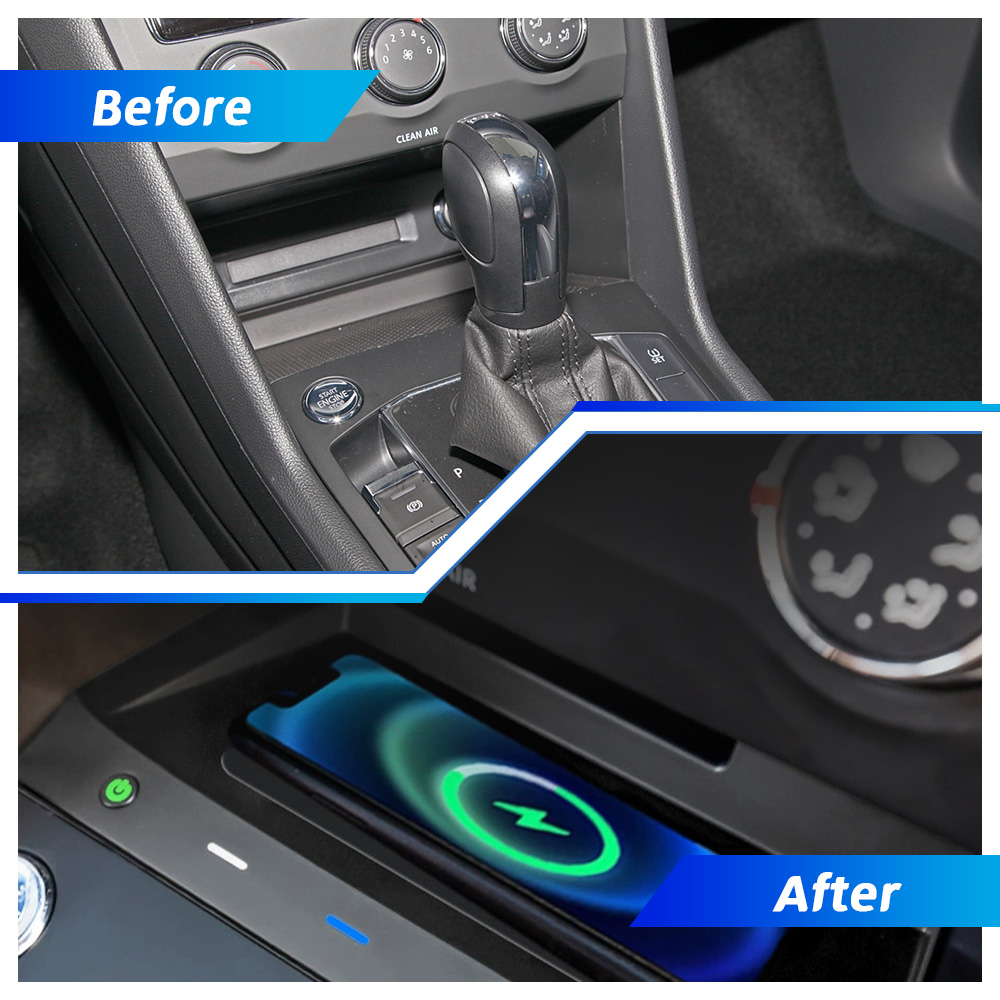 Car Wireless Charging Pad For  - Wireless Car Charger Mount Fast Charging ulasan dan harga
