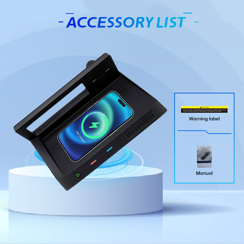 Car Wireless Charging Pad For  - Wireless Car Charger Mount Fast Charging ulasan dan harga