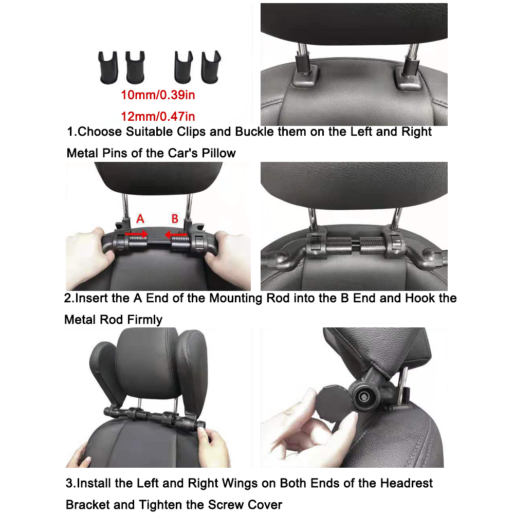 Car Neck Headrest Pillow Cushi - Memory Foam Car Neck Pillow Lumbar Support ulasan dan harga