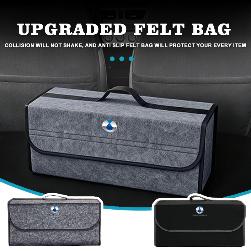 For Denza Foldable Felt Car Tr - Car Trunk Organizer Foldable Storage Box ulasan dan harga