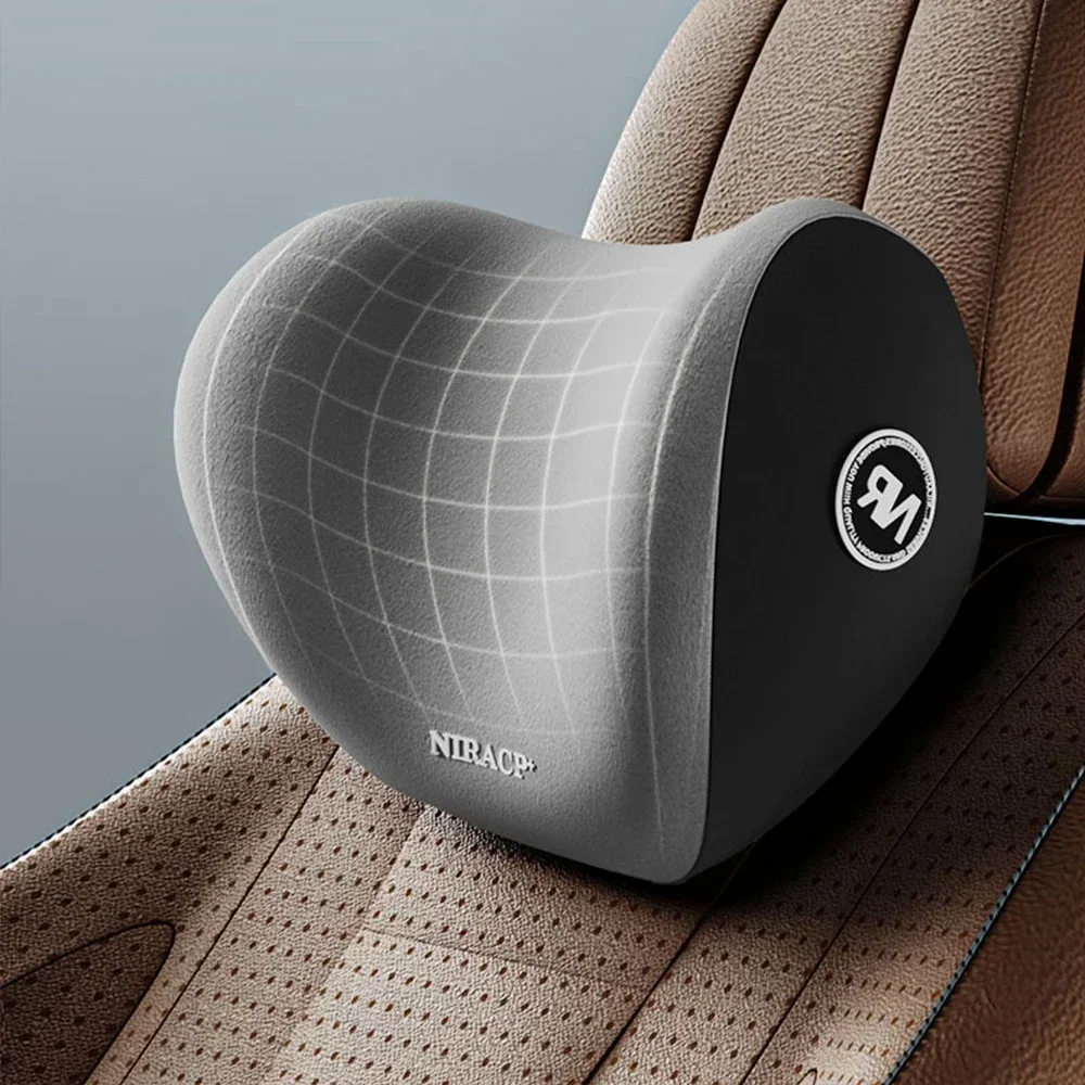 Ergonomic memory foam car seat - Memory Foam Car Neck Pillow Lumbar Support ulasan dan harga