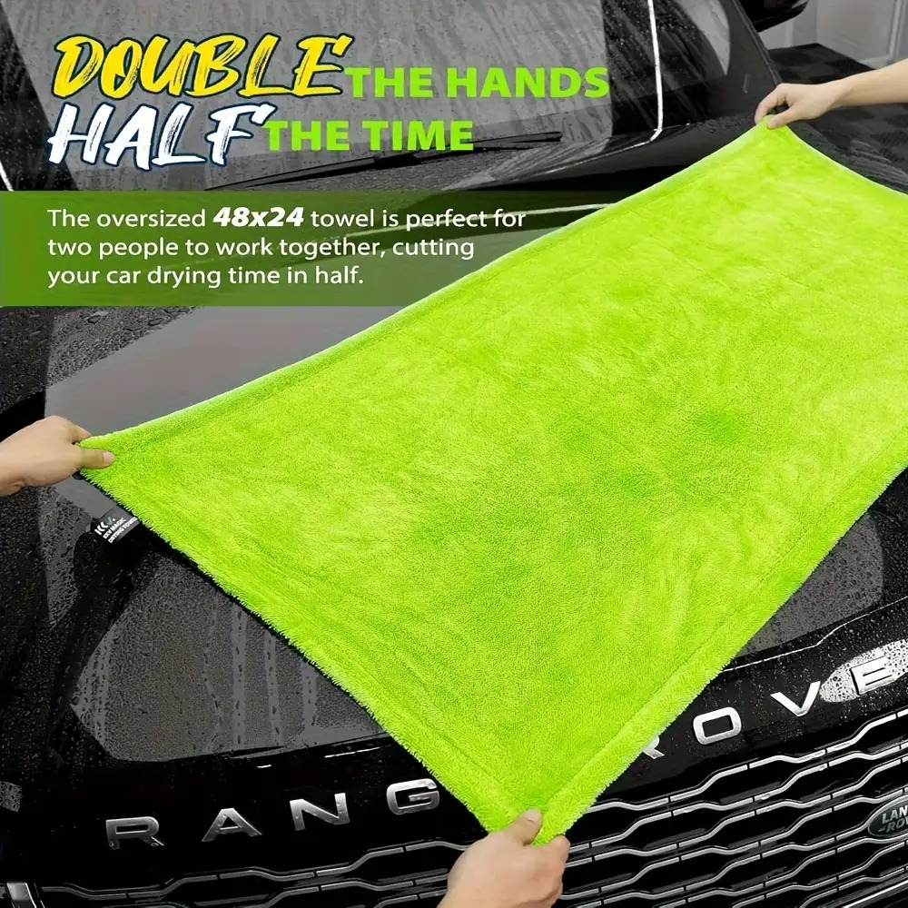 1400GSM Heavy Duty SUV Truck D - Microfiber Car Drying Towel Super Absorbent ulasan dan harga