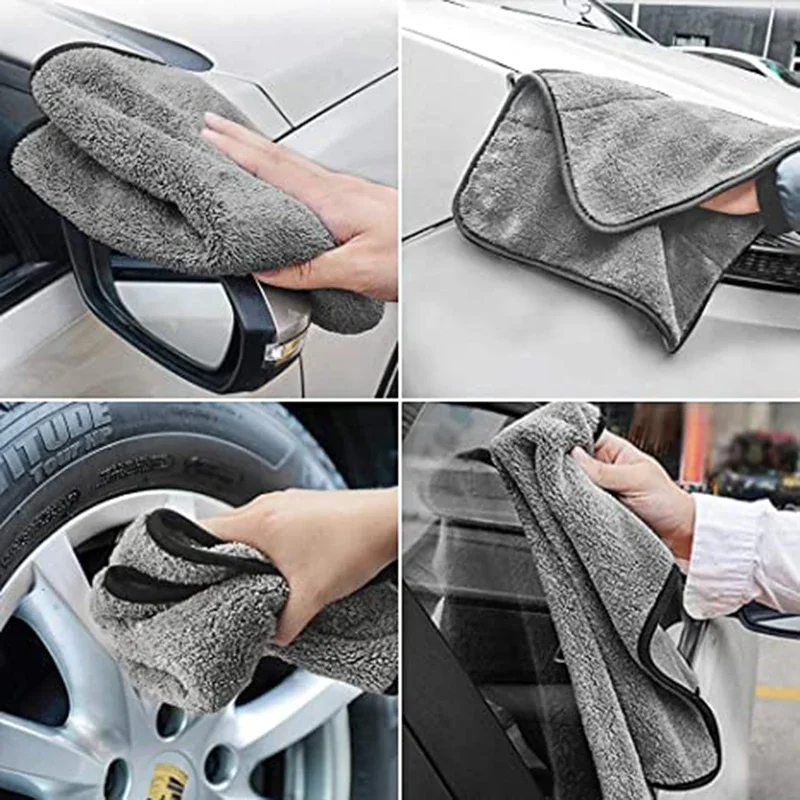 Car Microfiber Towel Cleaning  - Microfiber Car Drying Towel Super Absorbent ulasan dan harga
