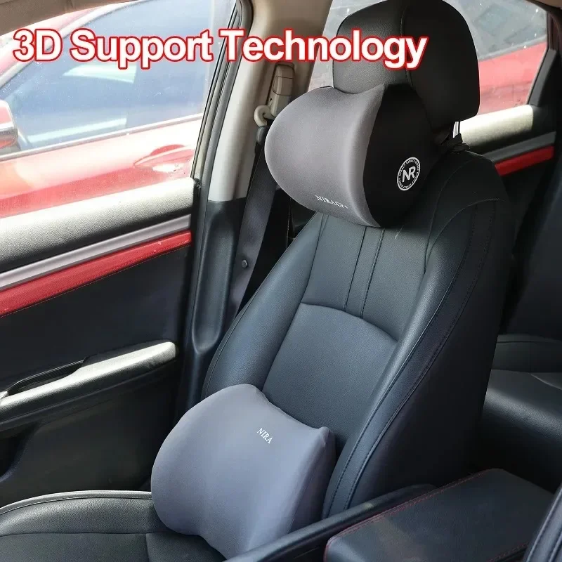 New Memory Foam Car Neck Pillo - Memory Foam Car Neck Pillow Lumbar Support ulasan dan harga